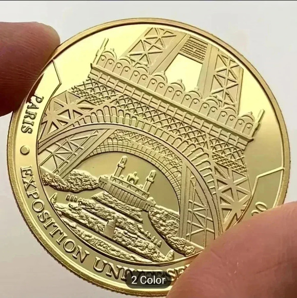 Other - Paris Eiffel Tower Hobo Coin...a must for collectors..NWT ..gold color